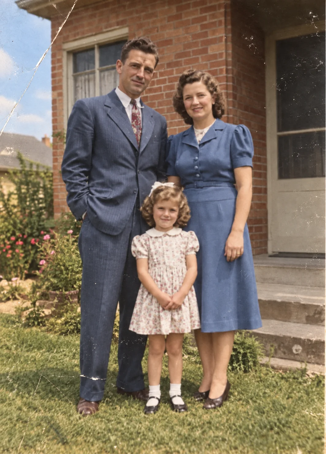 Period-aware colorization result using the same source photograph